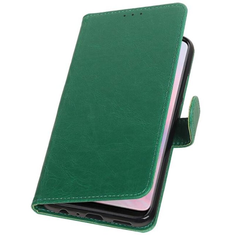 Pull Up Bookstyle pour Huawei Y9 2019 Vert