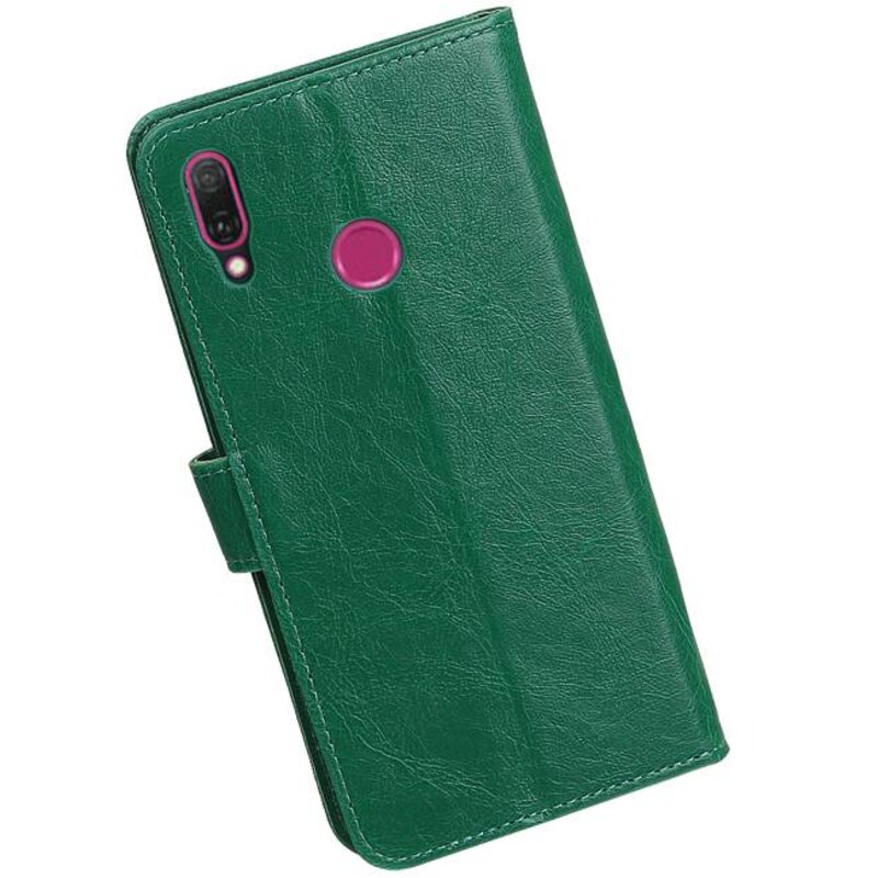 Pull Up Bookstyle pour Huawei Y9 2019 Vert