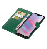 Pull Up Bookstyle pour Huawei Y9 2019 Vert