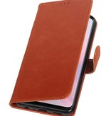 Pull Up Bookstyle per Huawei Y9 2019 Brown