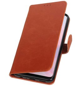 Pull Up Bookstyle pour Huawei Y9 2019 Marron