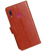 Pull Up Bookstyle for Huawei Y9 2019 Brown