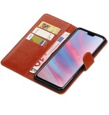 Pull Up Bookstyle per Huawei Y9 2019 Brown