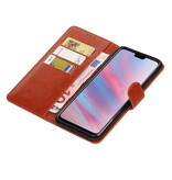 Pull Up Bookstyle for Huawei Y9 2019 Brown