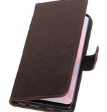 Pull Up Bookstyle for Huawei Y9 2019 Mocca