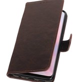 Pull Up Bookstyle per Huawei Y9 2019 Mocca