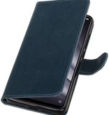 Pull Up Bookstyle for XiaoMi Mi 8 Lite Blue