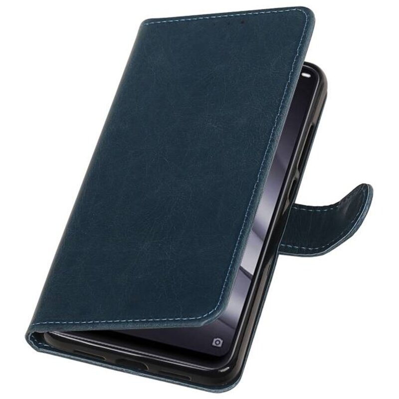 Pull Up Bookstyle for XiaoMi Mi 8 Lite Blue