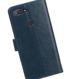 Pull Up Bookstyle for XiaoMi Mi 8 Lite Blue