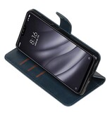 Pull Up Bookstyle for XiaoMi Mi 8 Lite Blue