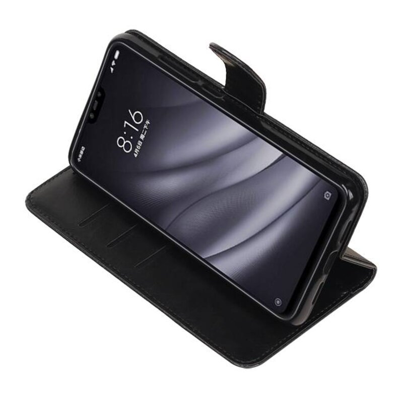 Pull Up Bookstyle for XiaoMi Mi 8 Lite Black