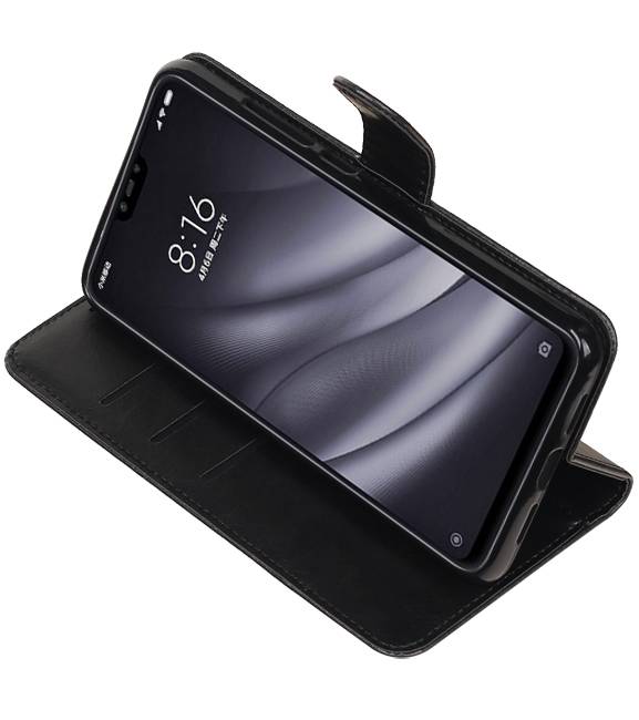 Pull Up Bookstyle für XiaoMi Mi 8 Lite Black