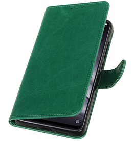 Pull Up Bookstyle for XiaoMi Mi 8 Lite Green