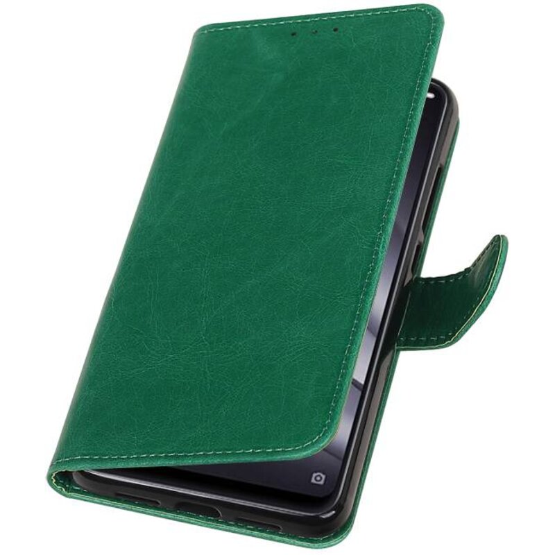 Pull Up Bookstyle for XiaoMi Mi 8 Lite Green