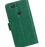 Pull Up Bookstyle voor XiaoMi Mi 8 Lite Groen