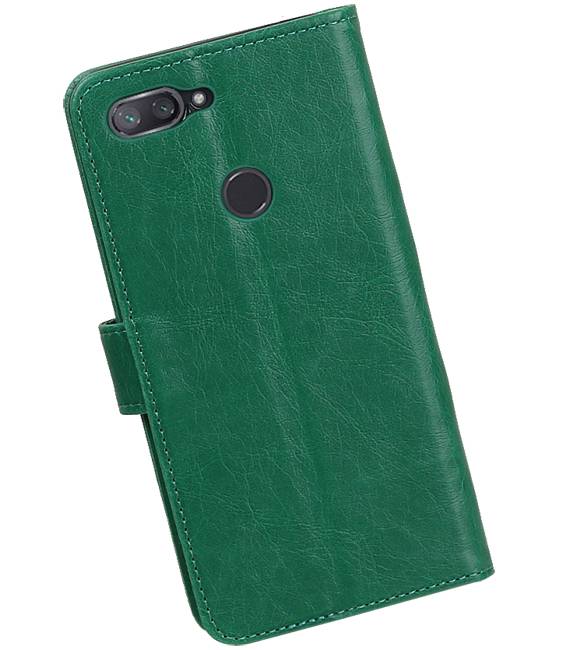Pull Up Bookstyle for XiaoMi Mi 8 Lite Green