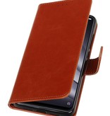 Pull Up Bookstyle for XiaoMi Mi 8 Lite Brown