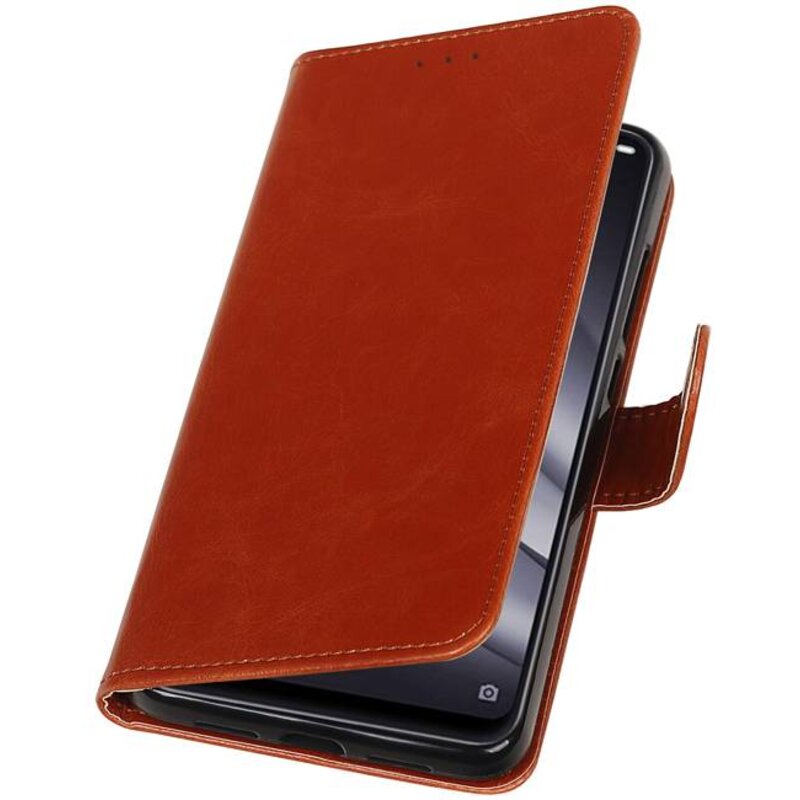 Pull Up Bookstyle para XiaoMi Mi 8 Lite Marrón
