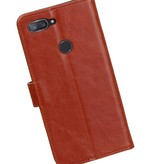 Pull Up Bookstyle for XiaoMi Mi 8 Lite Brown