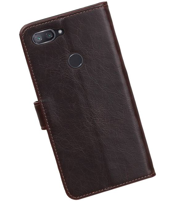 Pull Up Bookstyle voor XiaoMi Mi 8 Lite Mocca