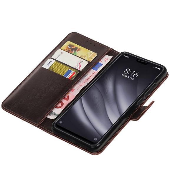 Pull Up Bookstyle for XiaoMi Mi 8 Lite Mocca