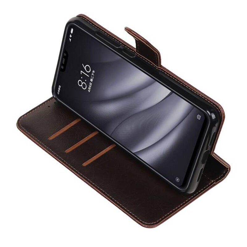 Pull Up Bookstyle for XiaoMi Mi 8 Lite Mocca