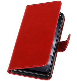 Pull Up Bookstyle für XiaoMi Mi 8 Lite Red