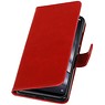 Pull Up Bookstyle for XiaoMi Mi 8 Lite Red