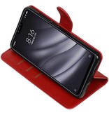 Pull Up Bookstyle voor XiaoMi Mi 8 Lite Rood