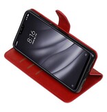 Pull Up Bookstyle for XiaoMi Mi 8 Lite Red