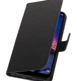 Pull Up Bookstyle pour XiaoMi Redmi Note 6 Pro Noir