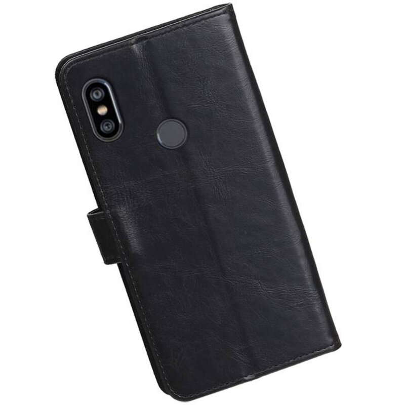 Pull Up Bookstyle for XiaoMi Redmi Note 6 Pro Black