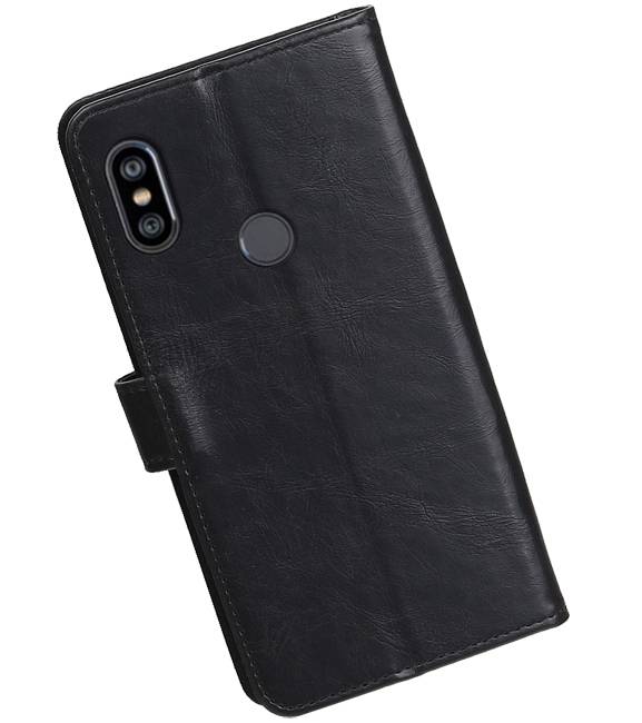 Pull Up Bookstyle für XiaoMi Redmi Note 6 Pro Black