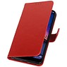 Pull Up Bookstyle pour XiaoMi Redmi Note 6 Pro Rouge