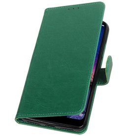 Pull Up Bookstyle voor XiaoMi Redmi Note 6 Pro Groen
