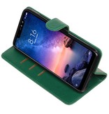 Pull Up Bookstyle for XiaoMi Redmi Note 6 Pro Green