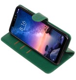 Pull Up Bookstyle für XiaoMi Redmi Note 6 Pro Green