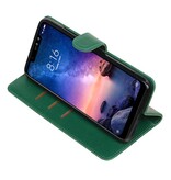 Pull Up Bookstyle pour XiaoMi Redmi Note 6 Pro Vert