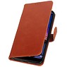 Pull Up Bookstyle for XiaoMi Redmi Note 6 Pro Brown