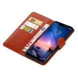 Pull Up Bookstyle per XiaoMi Redmi Note 6 Pro Brown