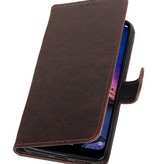 Pull Up Bookstyle pour XiaoMi Redmi Note 6 Pro Mocca