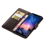 Pull Up Bookstyle pour XiaoMi Redmi Note 6 Pro Mocca