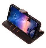 Pull Up Bookstyle for XiaoMi Redmi Note 6 Pro Mocca