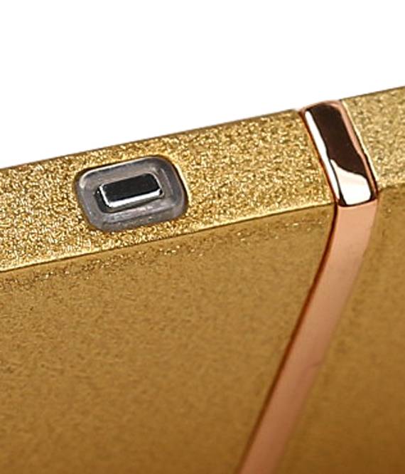 Electric rechargeable lighter Gold