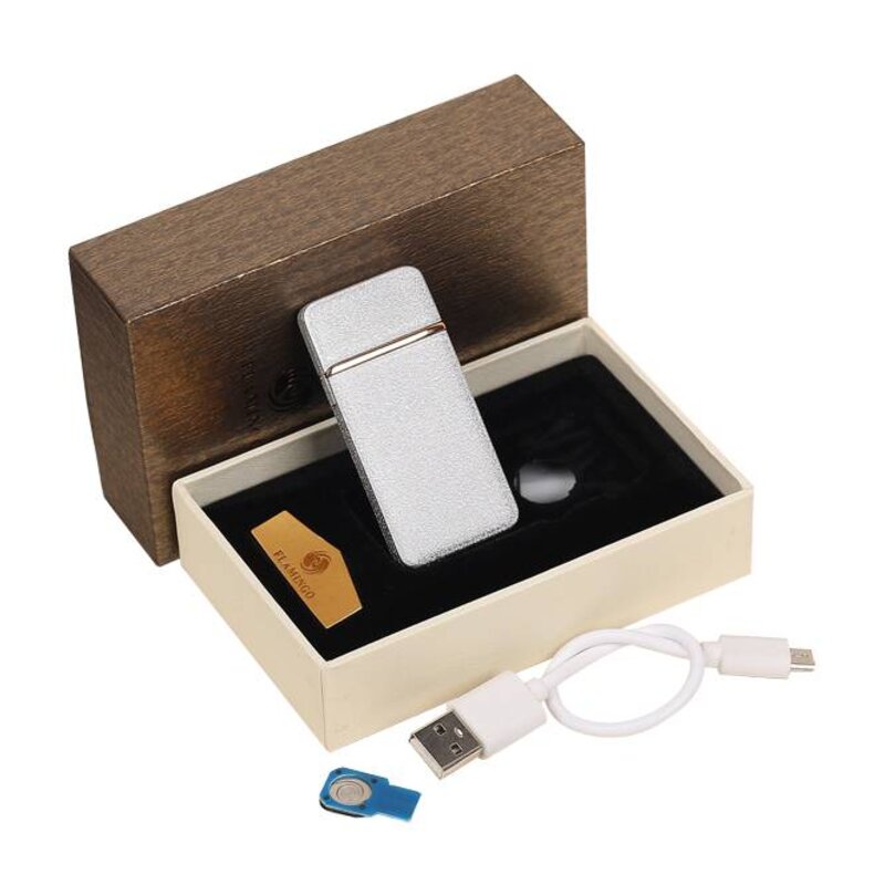 Electric rechargeable lighter Silver