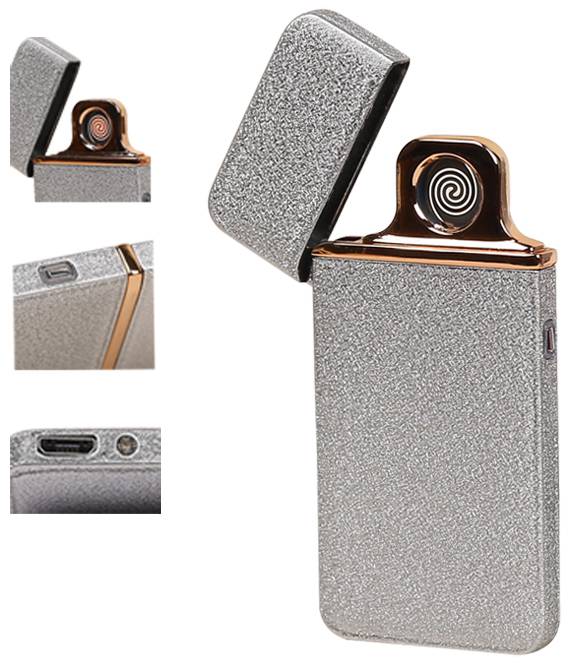 Electric rechargeable lighter Silver