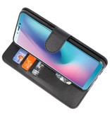 Custodia a portafoglio per Custodia per Galaxy A8s Nero