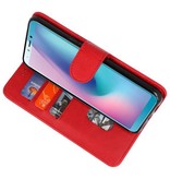 Bookstyle Wallet Cases Hülle für Galaxy A8s Rot