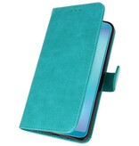 Bookstyle Wallet Cases for Galaxy A8s Green