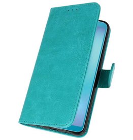 Bookstyle Wallet Cases til Galaxy A8s Green